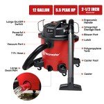 Vacmaster Red Edition 12 Gallon Wet Dry Vacuum