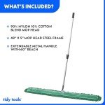 Tidy Tools 48" Commercial Dust Mop & Sweeper