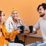 100 Pack Disposable Coffee Cups with Lids and Sleeves