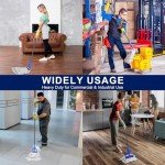 Heavy-Duty 60-Inch Mop Handle for Floor Cleaning