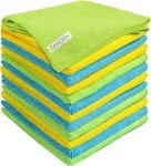 24-Pack Microfiber Cleaning Cloths for Kitchen Use