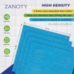 24-Pack Microfiber Cleaning Cloths for Kitchen Use