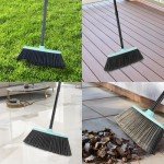 KeFanta 53" Outdoor Angle Broom for Sweeping
