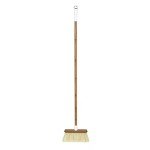 Full Circle Bamboo Broom - Precision Angled Cleaning