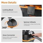 WECLEAN 4 Gallon Commercial Wet Dry Vacuum Cleaner