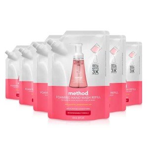 Method Pink Grapefruit Foaming Hand Soap Refill