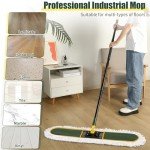 24" Heavy Duty Commercial Dust Mop with Pads