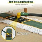 24" Heavy Duty Commercial Dust Mop with Pads
