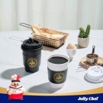 JOLLY CHEF 100 Pack 12 oz Disposable Coffee Cups