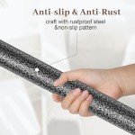 Heavy Duty 60" Metal Mop Handle for Cleaning