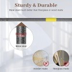 Heavy Duty 60" Metal Mop Handle for Cleaning