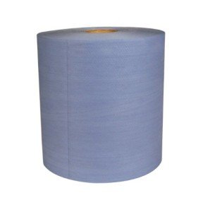 Sellars Jumbo Wiper Rolls, Blue, 870 Sheets
