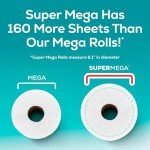 Angel Soft Toilet Paper, 24 Super Mega Rolls