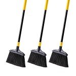Yocada 3-Piece Heavy-Duty Broom Set 54-Inch