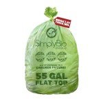 Bio 55 Gallon Compostable Heavy-Duty Trash Bags