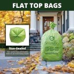 Bio 55 Gallon Compostable Heavy-Duty Trash Bags