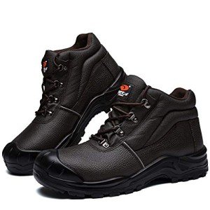 Men's Water Resistant Steel Toe Work Boots