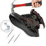 Nutropa Lightweight Steel Toe Work Boots for All