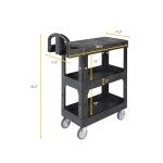 Rubbermaid Brute Heavy Duty Utility Cart, 600 lbs