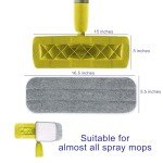 Microfiber Mop Pads for Bona Floor Care - 6 Pack
