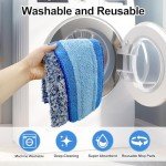 Microfiber Mop Pads for Bona Mop - 4 Pack