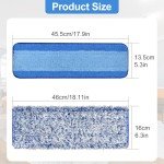 Microfiber Mop Pads for Bona Mop - 4 Pack
