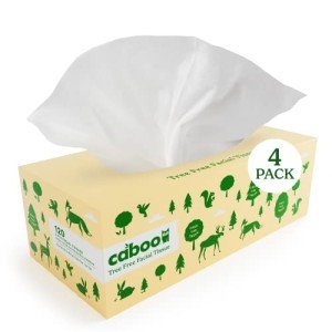 Eco-Friendly 3-Ply Tree-Free Facial Tissue - 480 Sheets