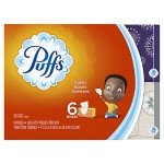 Puffs Non-Lotion Facial Tissues, 24 Family Boxes