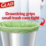 Glad Odorshield 4 Gal Drawstring Trash Bags, 80 Ct
