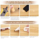 Laminate Floor Repair Kit with Heat Pen Tools