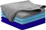 Microfiber Cleaning Cloths - 6 Ultra Absorbent Towels