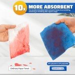 150 Pack Microfiber Shop Towels - Lint-Free Wipes