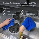 EvaClean 12-Pack Red Microfiber Cleaning Cloths