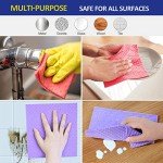 15-Pack Eco-Friendly Swedish Dishcloths in Assorted Colors