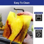 15-Pack Eco-Friendly Swedish Dishcloths in Assorted Colors