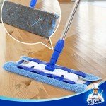 MR.SIGA Microfiber Mop with Telescopic Handle & Refills