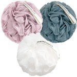 MainBasics Exfoliating Loofah Sponge Set of 3