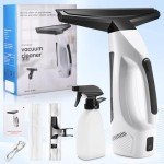 Cordless Handheld Window Vacuum with Accessories