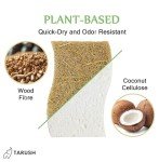 Eco-Friendly Biodegradable Kitchen Sponges - 2-Pack