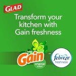 Glad ForceFlex 13 Gallon Kitchen Trash Bags, 110 Ct