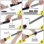 Masthome Heavy-Duty Cotton Mop with 2 Heads