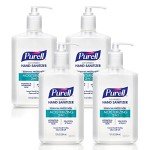 Purell Moisturizing Hand Sanitizer Gel, 12 oz (4-Pack)