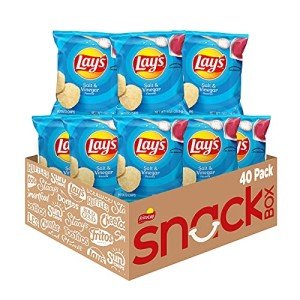 Salt & Vinegar Potato Chips - 40 Count