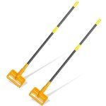 Heavy Duty 60-Inch Mop Handle - 2 Pack