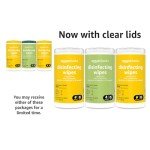 Solimo Lemon & Fresh Scent Disinfecting Wipes - 3 Pack