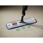 Rubbermaid HYGEN Microfiber Spray Mop Kit, Yellow