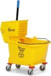 Simpli-Magic 36 Quart Yellow Mop Bucket with Wringer