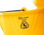 Simpli-Magic 36 Quart Yellow Mop Bucket with Wringer