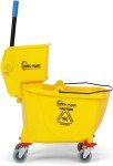 Simpli-Magic 36 Quart Yellow Mop Bucket with Wringer