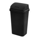Sterilite 4-Pack 13 Gallon Swing Top Trash Cans